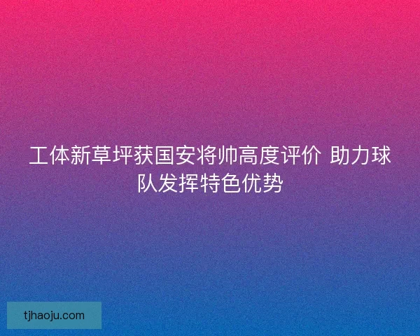 工体新草坪获国安将帅高度评价 助力球队发挥特色优势